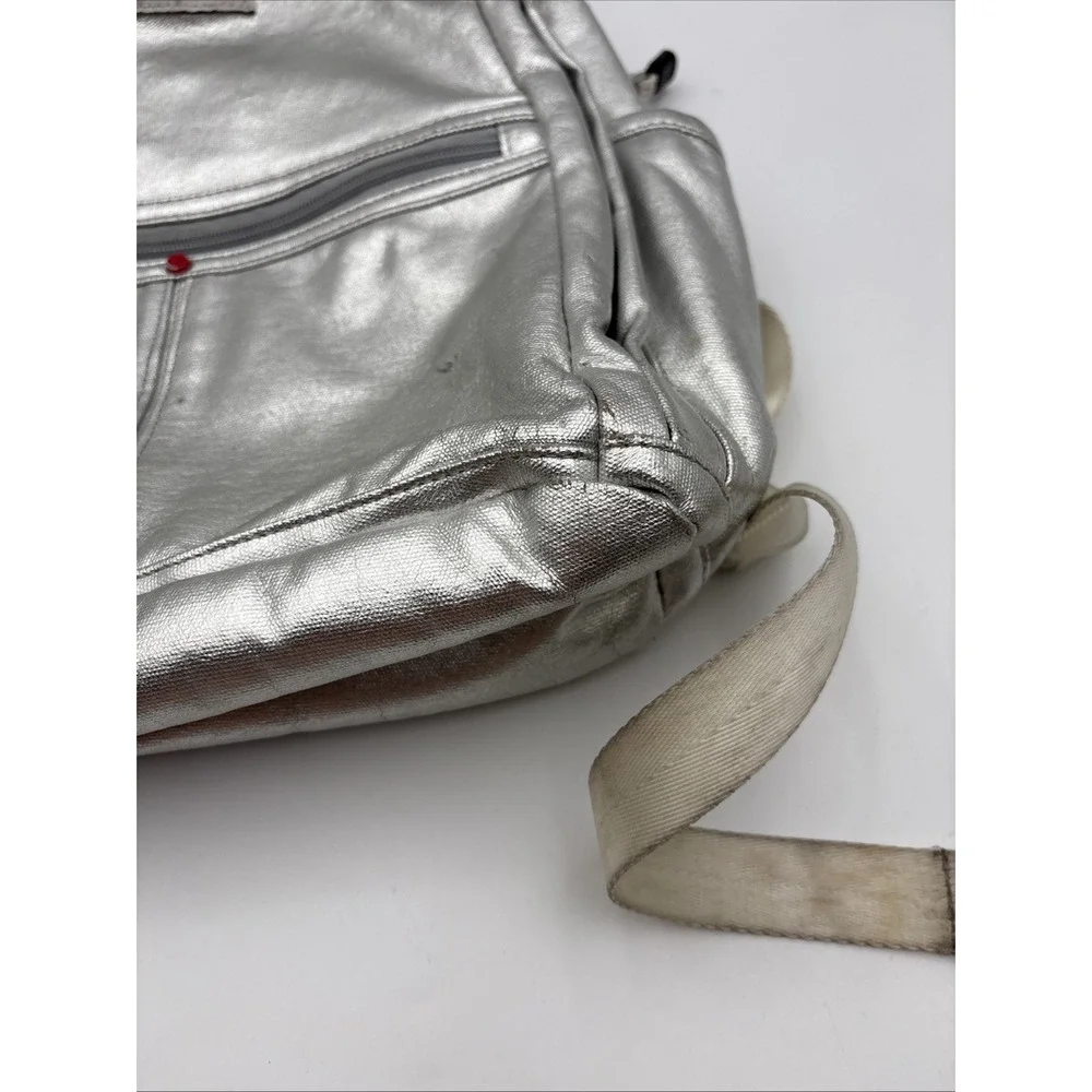 State Kane Mini Backpack Silver Metallic
